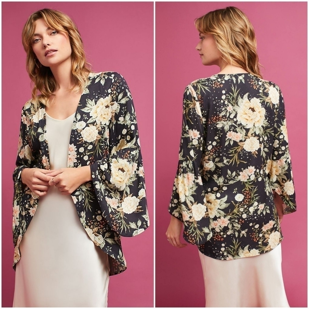 Farm Rio Bell-Sleeve Kimono NEW
